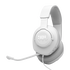 JBL Quantum 100M2 - White - Wired over-ear gaming headset with detachable mic and mute option - Hero
